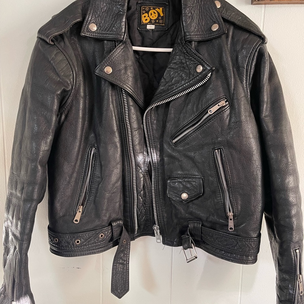 Vintage leather jacket
